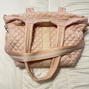 Peloton x Oliver Thomas Kitchen sink bag, breast cancer awareness line GUC